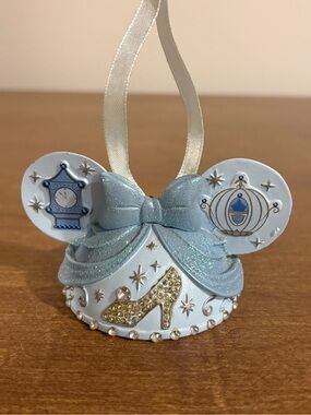 Disney Parks Cinderella Mickey Ears Hat Ornament - retired